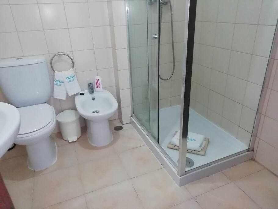 Ocean Quarteira Vista Mar E Central Apartman Kültér fotó